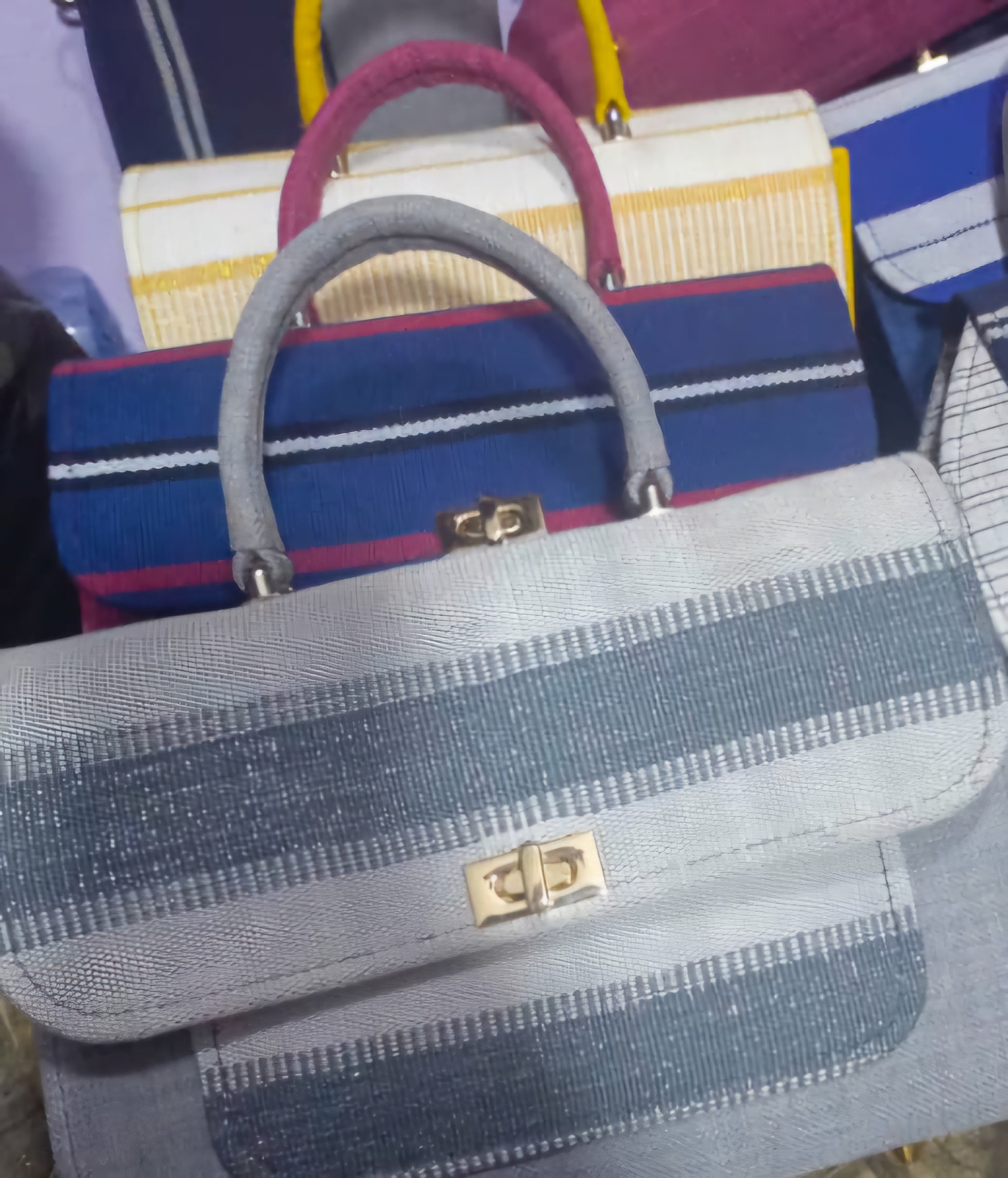 Sac 👜 assorti au pagnes tissés